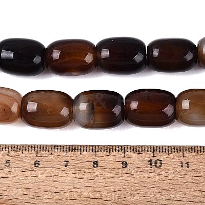Natural Agate Beads Strands G-Q606-97B-06-1