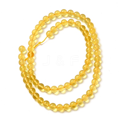 Natural Amber Beads Strands G-Q1006-01A-1