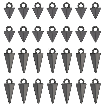 100Pcs 2 Styles Alloy Pendants FIND-SC0019-86B-1