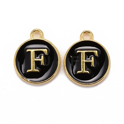 Golden Plated Alloy Charms ENAM-S118-02F-1
