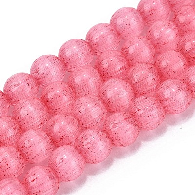 Glass Imitation Cat Eye Beads Strands GLAA-N074-03A-05-1