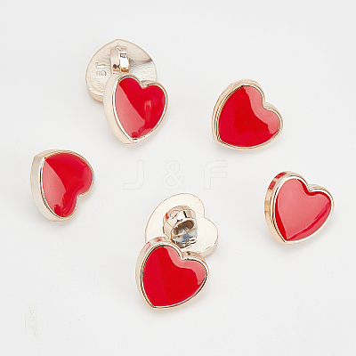 100Pcs CCB Plastic Shank Buttons BUTT-GF0001-11B-1
