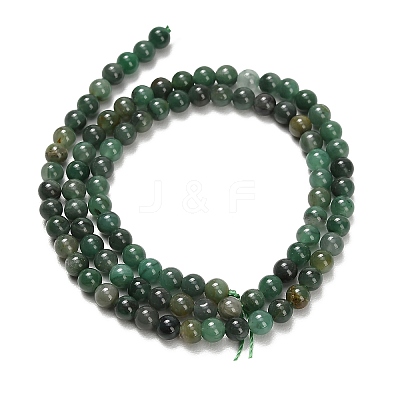 Natural African Jade Beads Strands G-F820-K02-4mm-1