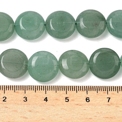 Natural Green Aventurine Beads Strands G-L648-B24-15mm-01-1
