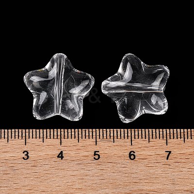 Transparent Acrylic Beads X-OACR-M011-03-1