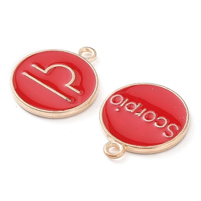 Alloy Enamel Pendants ENAM-S124-01A-07-1