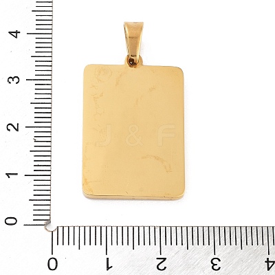 304 Stainless Steel Pendant LS-STAS-M062-01G-H-1