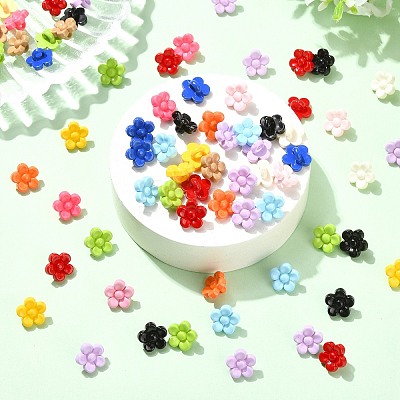 1-Hole Acrylic Shank Buttons MACR-CJZ0001-01-1