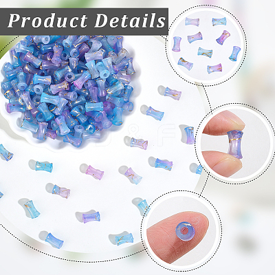 800Pcs Transparent Acrylic Beads OACR-PA0001-98B-1