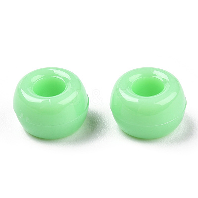 Opaque Plastic Beads KY-T025-01-F07-1