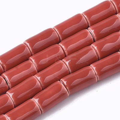 Handmade Porcelain Beads X-PORC-S498-14C-1