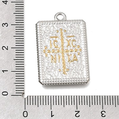Two Tone 304 Stainless Steel Pendants STAS-D391-05GP-01-1