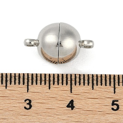 Rack Plating Brass Magnetic Clasps KK-Z070-20P-02-1