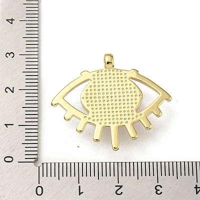 Real 18K Gold Plated Brass Pendants KK-L209-004G-01-1