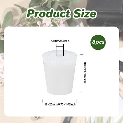Silicone Plugs AJEW-WH0752-754A-1