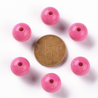 Opaque Acrylic Beads MACR-S370-C12mm-A13-1