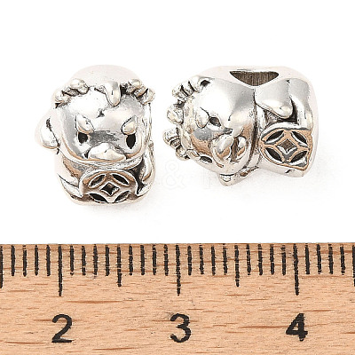 Tibetan Style Alloy European Beads PALLOY-M217-06AS-1
