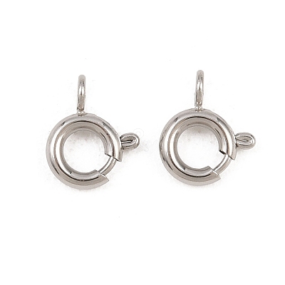 304 Stainless Steel Spring Gate Rings STAS-P437-11P-1