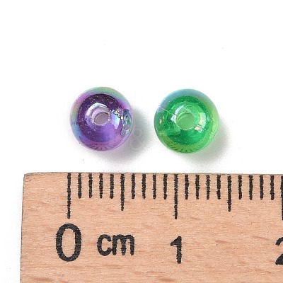 Eco-Friendly Transparent Acrylic Beads X-PL733M-1