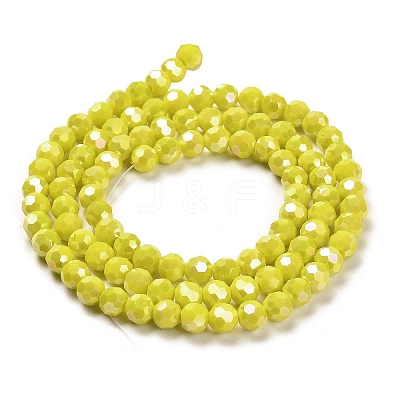 Opaque Glass Beads Stands EGLA-A035-P6mm-B04-1