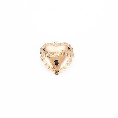 Brass Charms KK-S364-104G-1