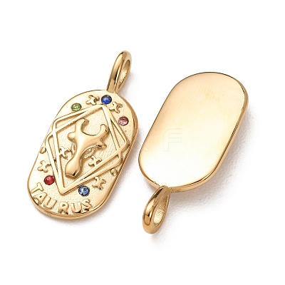 304 Stainless Steel Pendants STAS-C184-10G-07-1