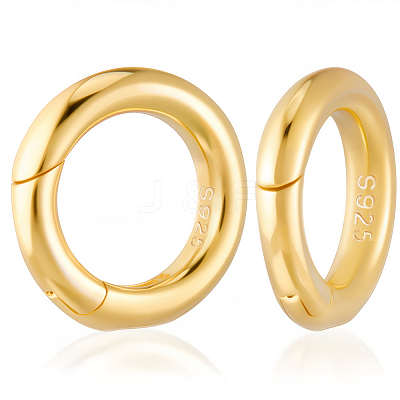 925 Sterling Silver Spring Gate Rings STER-CN0001-43G-1