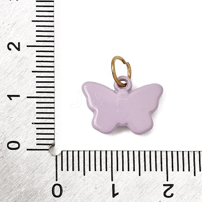 Printed 304 Stainless Steel Charms SA-CBA59B8-02H-G-1