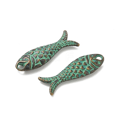 Tibetan Style Alloy Pendants AL-CBA8ABC-03-1
