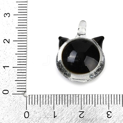 Handmade Lampwork Pendants LAMP-Q005-05A-02-1