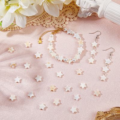 2 Strands Freshwater Shell Beads Strands SHEL-SC0001-86-1