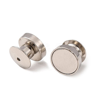 Magnetic Alloy Secure Locking Pin Backs AL-B004-03P-D-1