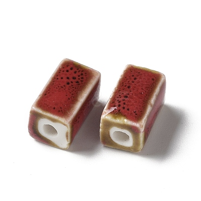 Handmade Porcelain Beads PORC-L080-D05-1