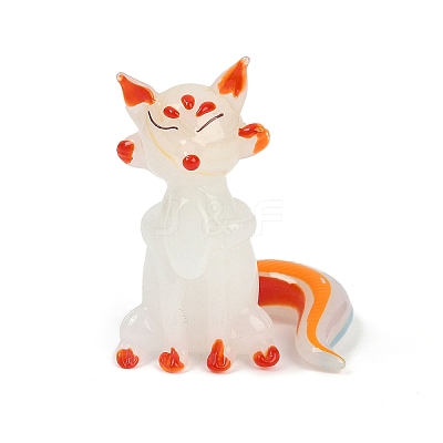 Animal Series Handmade Lampwork Miniature Ornaments LAMP-Q005-10H-1