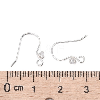 925 Sterling Silver Earring Hooks STER-S002-52-1