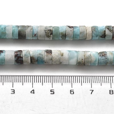Natural Larimar Beads Strands G-Q024-B03-04-1