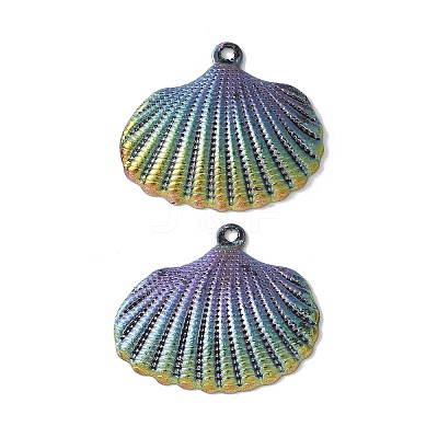 Brass Pendants KK-D355-10RC-1