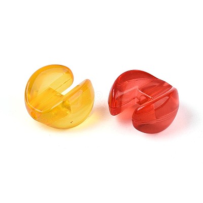 Transparent Acrylic Beads TACR-N020-04-1