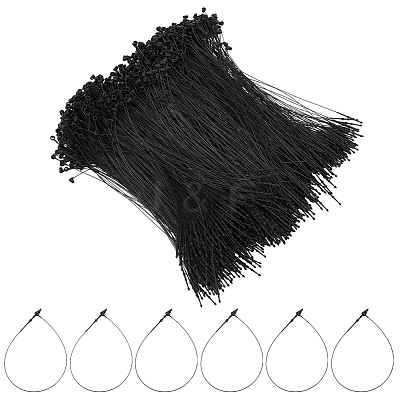 Plastic Hang Tag Fasteners FIND-WH0139-315B-02-1