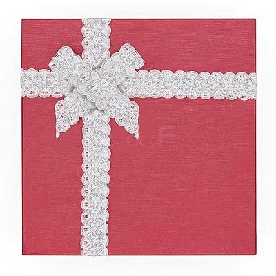 Ethnic Style Embroidery Polyester Lace Trims OCOR-WH0070-20B-1