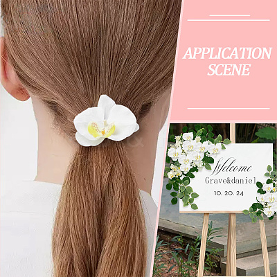 Cloth Imitation Phalaenopsis Amabilis DIY-WH20002-197-1
