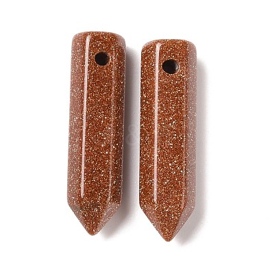 Synthetic Goldstone Pointed Pendants G-D460-01Q-1