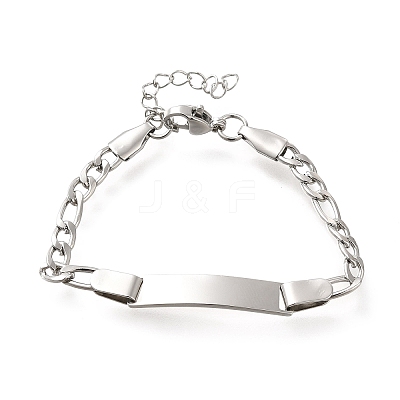 304 Stainless Steel Kids Bracelets BJEW-M233-07P-1