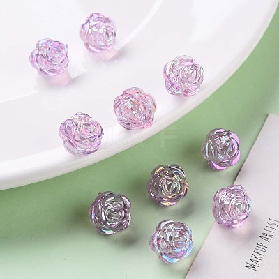 Transparent Acrylic Beads TACR-S154-33C-935-1