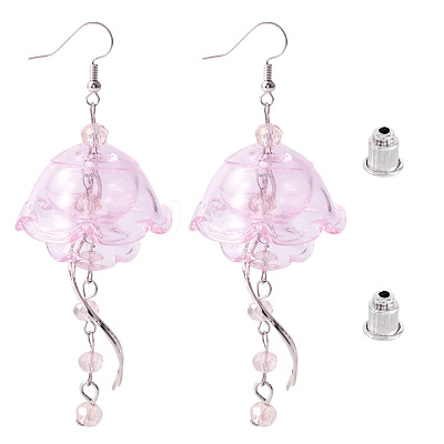 Brass Dangle Earring EJEW-TAC00023-1