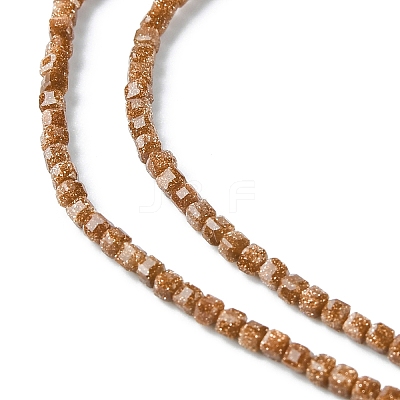 Synthetic Goldstone Beads Strands G-F748-P02-01-1