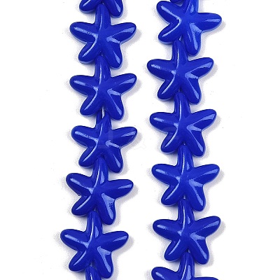 Baking Paint Glass Beads LAMP-C021-01G-1