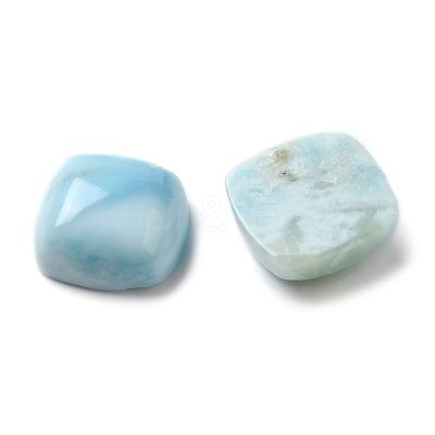 Natural Larimar Cabochons G-E616-04B-1