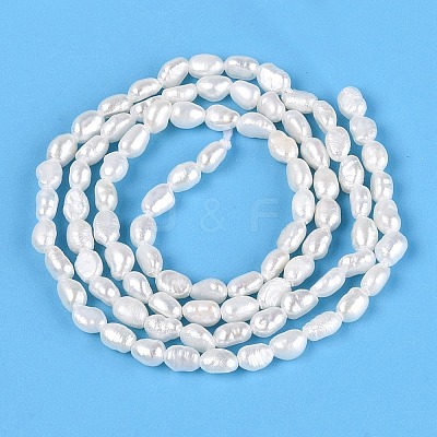 Natural Cultured Freshwater Pearl Beads Strands PEAR-N014-02B-01-1