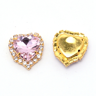 Sew on Rhinestone GLAA-WH0025-09A-1